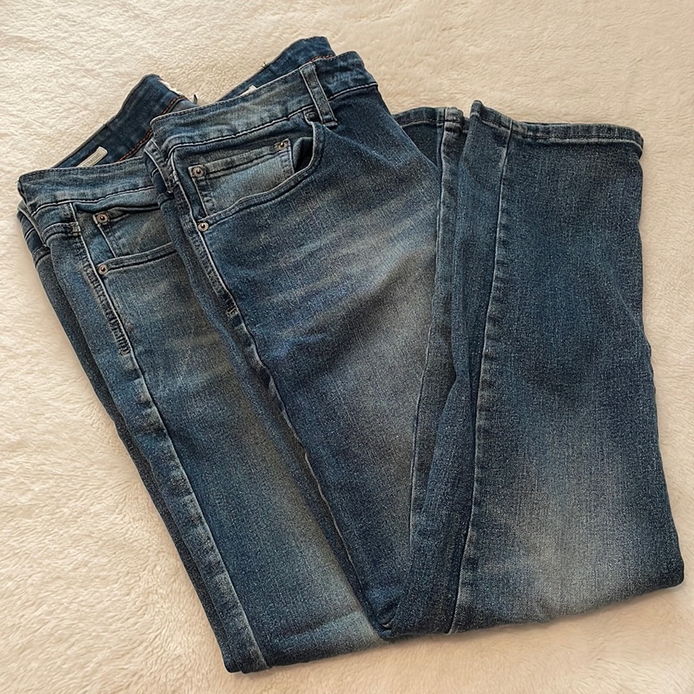 🔥2 Pack🔥Weatherproof Vintage Straight Jeans 34x30